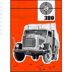 Steyr 380 Lastwagen Poster