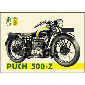 Puch 500-Z Motorrad Poster