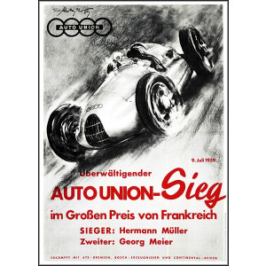 Auto Union Poster