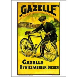Gazelle Fahrrad & Velo Poster