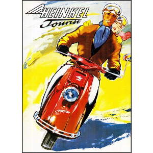 Heinkel Tourist Poster