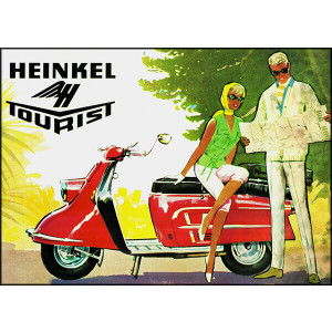 Heinkel Tourist Poster