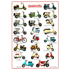 Innocenti Lambretta Poster