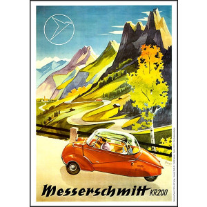 Messerschmitt KR200 Poster