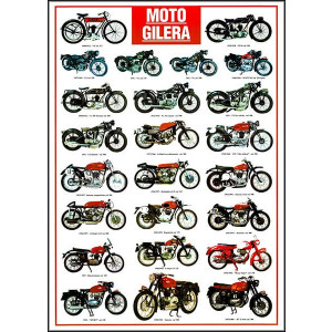 Moto Gilera Poster