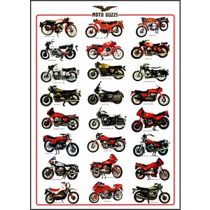 Moto Guzzi Poster