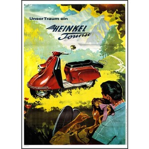 Heinkel Tourist Poster