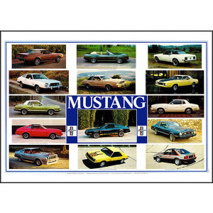Ford Mustang Poster
