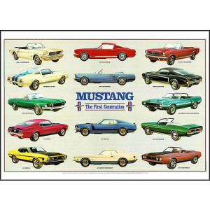 Ford Mustang Poster