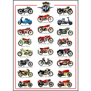 MV Agusta Poster