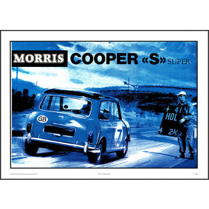 Morris Mini Cooper S Poster