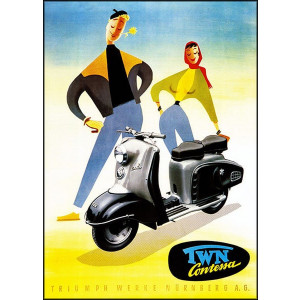 Triumph TWN Contessa Poster