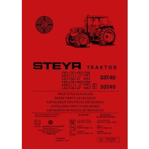 Steyr 8075 und 8075a Ersatzteilkatalog