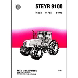 Steyr 9100 9155 9170 9190 Traktor Ersatzteilkatalog