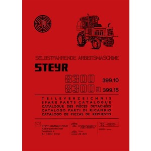 Steyr 8300 und 8300a Traktor Ersatzeilkatalog