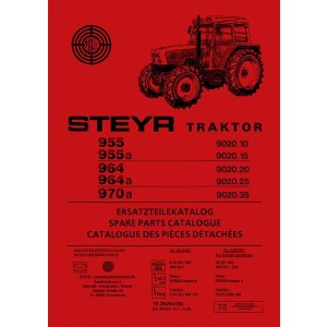Steyr 955 955a 964 964a 970a Traktor Ersatzteilkatalog
