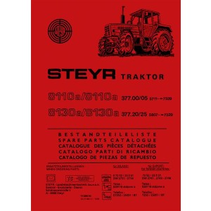 Steyr 8110 8110a 8130 8130a Traktor Ersatzteilkatalog