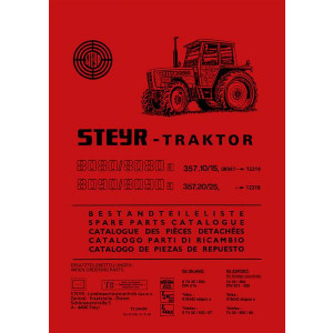 Steyr 8080 8080a 8090 8090a Trakor Ersatzteilkatalog