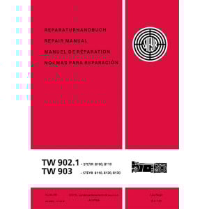 Steyr TW902.1 und TW903 Reparaturanleitung