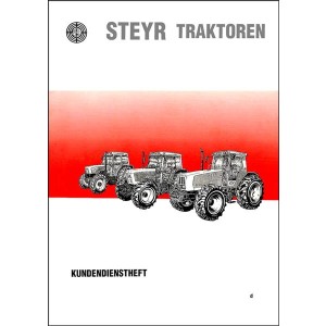 Steyr 600 900 9000 Traktor Kundendienstheft