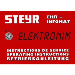 Steyr 8080 8090 8110 8130 8150 8170 EHR Betriebsanleitung