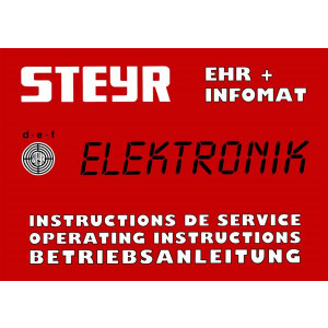 Steyr 8080 8090 8110 8130 8150 8170 EHR Betriebsanleitung