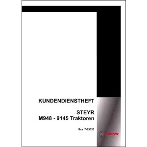 Steyr Multi-Trac M948-9145 Kundendienstheft