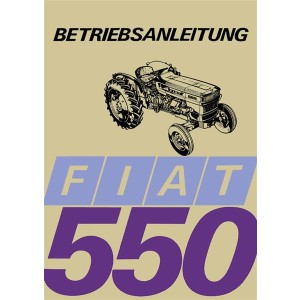 Fiat Traktor 550 Betriebsanleitung