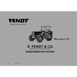 Fendt Farmer 5S FW268/01 und FWA268/21 Ersatzteilkatalog