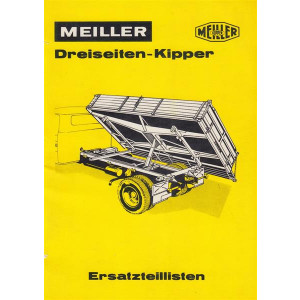 Meiller Dreiseiten-Kipper Ersatzteillisten