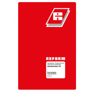 Reform Muli 33 Ersatzteilliste