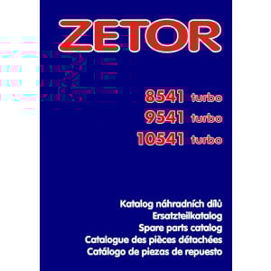 Zetor 8541 9541 10541 Turbo Ersatzteilkatalog