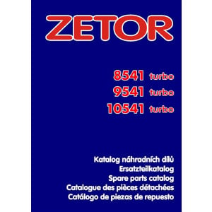 Zetor 8541 9541 10541 Turbo Ersatzteilkatalog