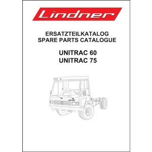 Lindner Unitrac 60 und Unitrac 75 Ersatzteilliste