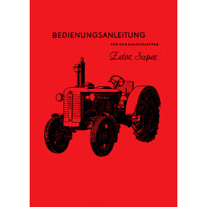 Zetor Super Radschlepper Bedienungsanleitung