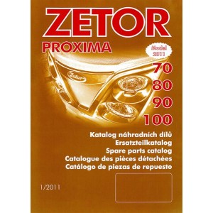 Zetor Proxima 70, 80, 90, 100 Ersatzteilkatalog