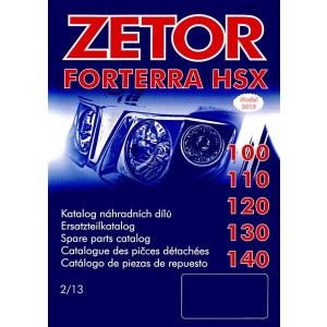 Zetor Forterra HSX 100, 110, 120, 130, 140 Ersatzteilkatalog