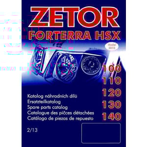 Zetor Forterra HSX 100, 110, 120, 130, 140 Ersatzteilkatalog