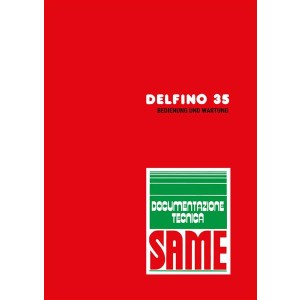 Same Delfino 35 Bedienung und Wartung