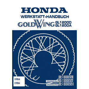 Honda Goldwing GL1200D GL1200A Werkstatthandbuch