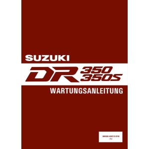 Suzuki DR350 und DR350S Reparaturanleitung