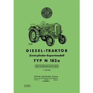 Steyr N182a Traktor Betriebsanleitung