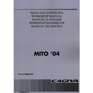 Cagiva Mito '04 Werkstatthandbuch