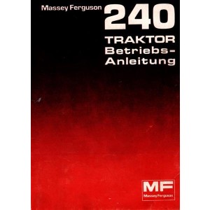 Massey-Ferguson MF240 Traktor Betriebsanleitung