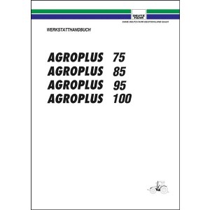 Deutz Fahr Agroplus 75, 85, 95, 100 Werkstatthandbuch