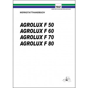 Deutz Fahr Agrolux F50 F60 F70 F80 Reparaturanleitung