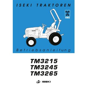 Iseki Traktoren TM3215 TM3245 TM3265 Betriebsanleitung