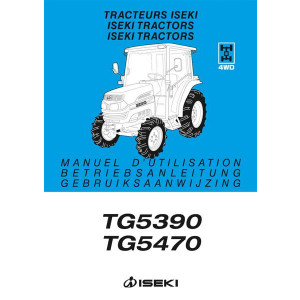 Iseki Traktoren TG5390 TG5470 Betriebsanleitung