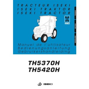 Iseki Traktoren TH5370H TH5420H Betriebsanleitung