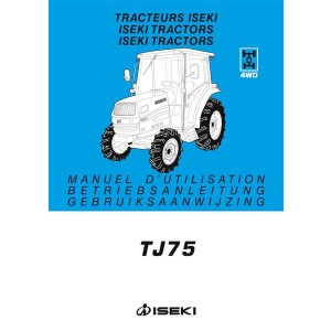 Iseki Traktor TJ75 Betriebsanleitung